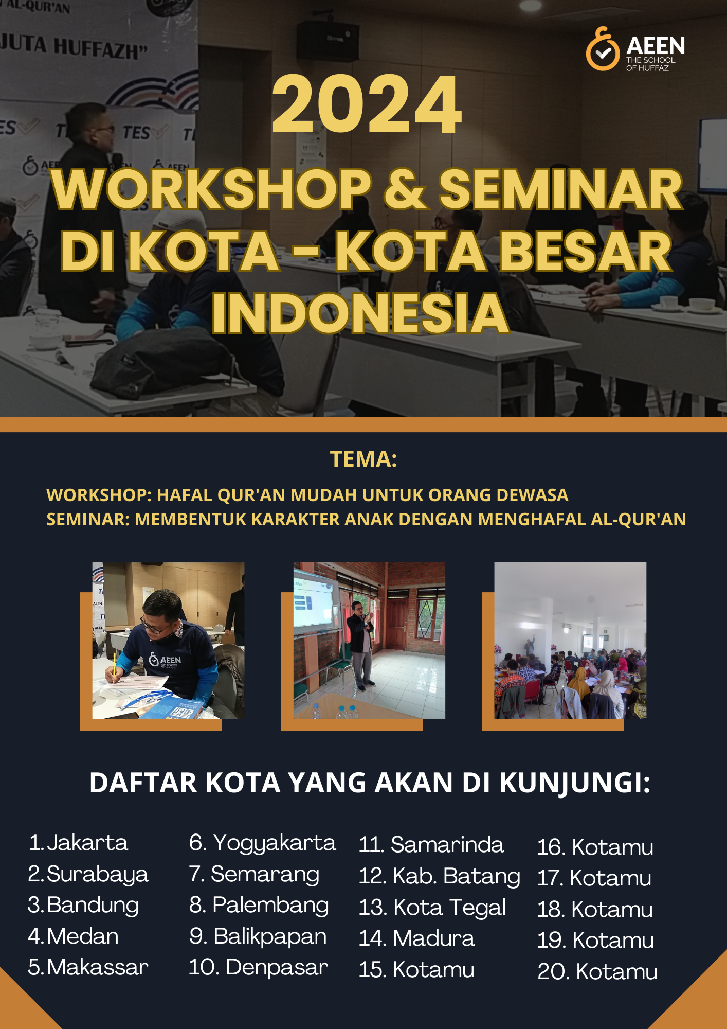 Seminar dan Workshop Keliling Kota