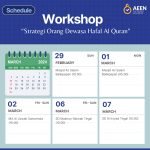 Jadwal Workshop Bulan Maret